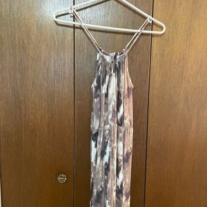 Vero Moda Halter Style Patterned Maxi Summer Dress Size XS.